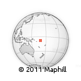 Outline Map of the Area around 7° 41' 23" S, 168° 22' 30" E, rectangular outline