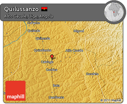Physical 3D Map of Quilussanzo