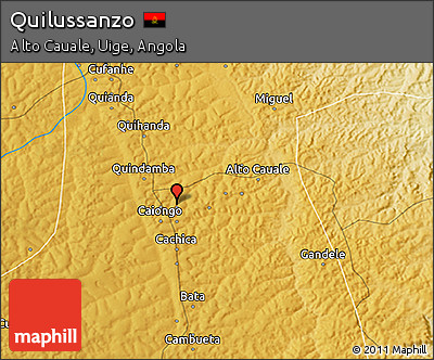 Physical 3D Map of Quilussanzo