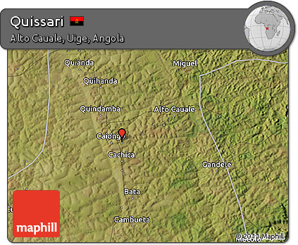 Satellite 3D Map of Quissari