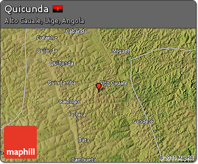 Satellite 3D Map of Quicunda
