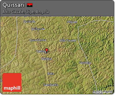 Satellite 3D Map of Quissari