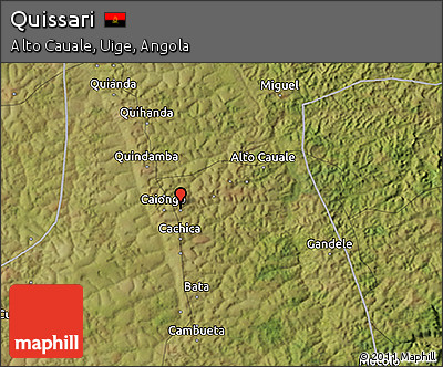 Satellite 3D Map of Quissari