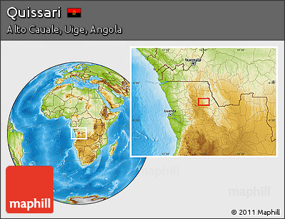 Physical Location Map of Quissari