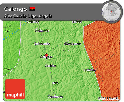 Political Map of Caiongo