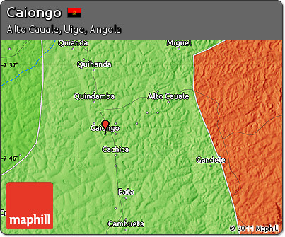 Political Map of Caiongo