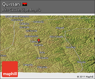 Satellite Panoramic Map of Quissari