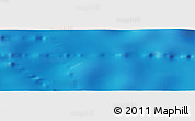 Physical Panoramic Map of the area around 7° 41' 23" S, 20° 19' 30" W