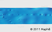 Shaded Relief Panoramic Map of the area around 7° 41' 23" S, 20° 19' 30" W