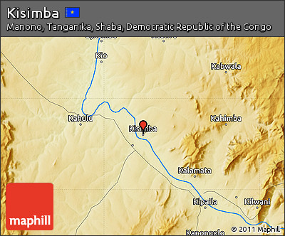 Physical Map of Kisimba