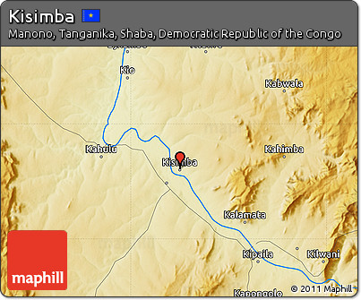 Physical Map of Kisimba