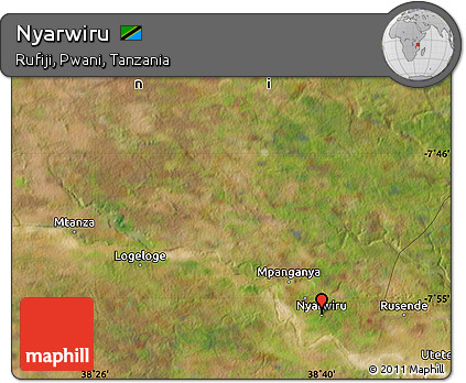 Satellite Map of Nyarwiru