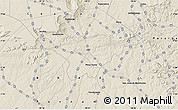 Shaded Relief Map of Poço