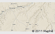 Shaded Relief 3D Map of the area around 7° 41' 23" S, 44° 58' 30" W