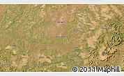 Satellite 3D Map of the area around 7° 41' 23" S, 46° 40' 29" W