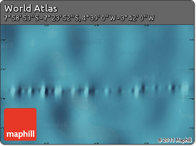 Satellite Map of the Area around 7° 41' 23" S, 4° 10' 30" W