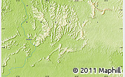 Physical Map of Gradaús