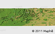 Satellite Panoramic Map of Gradaús