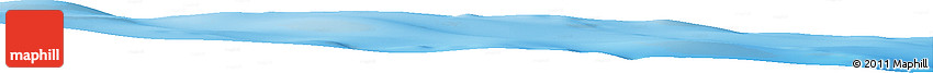 Shaded Relief Horizon Map of the Area around 7° 41' 23" S, 59° 34' 30" E