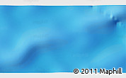 Physical 3D Map of the area around 7° 41' 23" S, 65° 31' 30" E