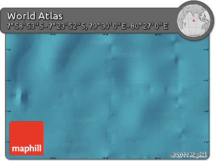 Satellite Map of the Area around 7° 41' 23" S, 79° 58' 29" E
