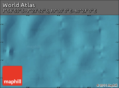 Satellite Map of the Area around 7° 41' 23" S, 79° 58' 29" E