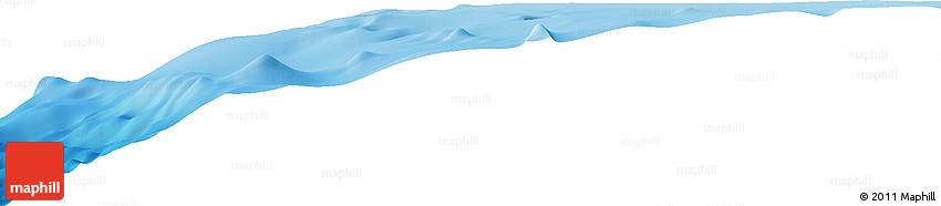 Shaded Relief Horizon Map of the Area around 7° 41' 23" S, 80° 40' 30" W