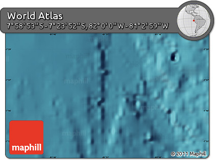 Satellite Map of the Area around 7° 41' 23" S, 81° 31' 30" W