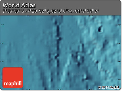 Satellite Map of the Area around 7° 41' 23" S, 81° 31' 30" W