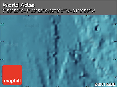 Satellite Map of the Area around 7° 41' 23" S, 81° 31' 30" W