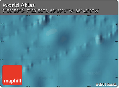 Satellite Map of the Area around 7° 41' 23" S, 89° 10' 30" W