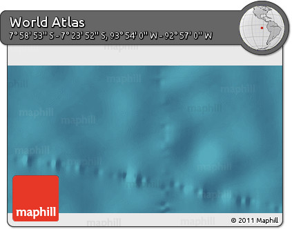 Satellite 3D Map of the Area around 7° 41' 23" S, 93° 25' 30" W