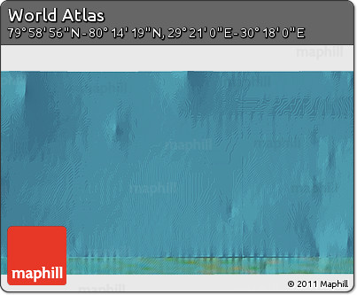 Satellite 3D Map of the Area around 80° 6' 37" N, 29° 49' 30" E