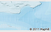 Political 3D Map of the area around 80° 6' 37" N, 53° 37' 30" E