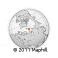 Outline Map of the Area around 80° 6' 37" N, 53° 37' 30" E, rectangular outline