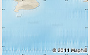 Shaded Relief Map of the area around 80° 6' 37" N, 54° 28' 30" E