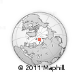 Outline Map of the Area around 80° 6' 37" N, 54° 28' 30" E, rectangular outline