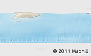 Shaded Relief Panoramic Map of the area around 80° 6' 37" N, 54° 28' 30" E