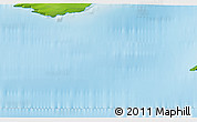 Physical 3D Map of the area around 80° 6' 37" N, 55° 19' 30" E