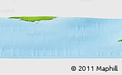Physical Panoramic Map of the area around 80° 6' 37" N, 55° 19' 30" E