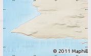 Shaded Relief Map of the area around 80° 6' 37" N, 56° 10' 29" E