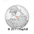 Outline Map of the Area around 80° 6' 37" N, 56° 10' 29" E, rectangular outline