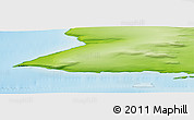 Physical Panoramic Map of the area around 80° 6' 37" N, 56° 10' 29" E