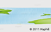 Physical Panoramic Map of the area around 80° 6' 37" N, 58° 43' 30" E