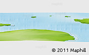 Physical Panoramic Map of the area around 80° 6' 37" N, 59° 34' 30" E