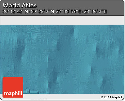 Satellite 3D Map of the Area around 80° 20' 21" N, 28° 7' 30" E