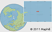 Savanna Style Location Map of the area around 80° 20' 21" N, 31° 31' 29" E