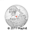 Outline Map of the Area around 80° 20' 21" N, 53° 37' 30" E, rectangular outline