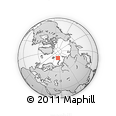 Outline Map of the Area around 80° 20' 21" N, 54° 28' 30" E, rectangular outline