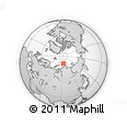 Outline Map of the Area around 80° 20' 21" N, 93° 34' 29" E, rectangular outline